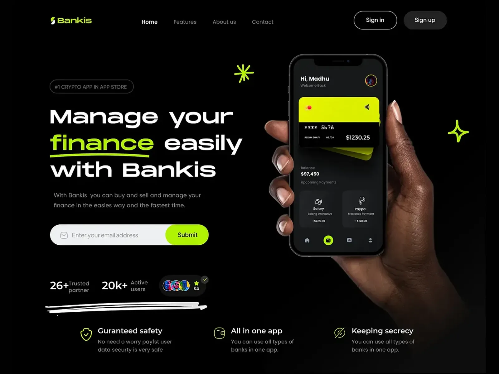 Bankis, Fintech